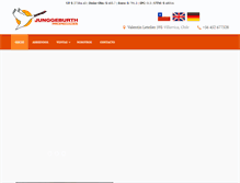 Tablet Screenshot of jbpropiedades.cl